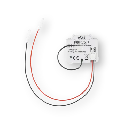 Contact interface, flush-mounted – 1-channel