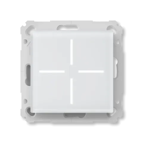 Glass push-button