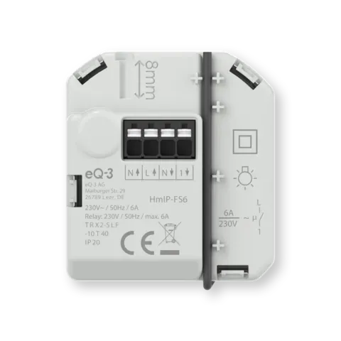 Switch Actuator (6 A) – flush mount