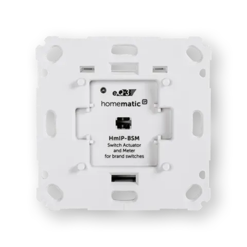 Switch actuator and meter for brand switches