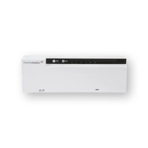 Underfloor heating controller – 6 channels, 24 V