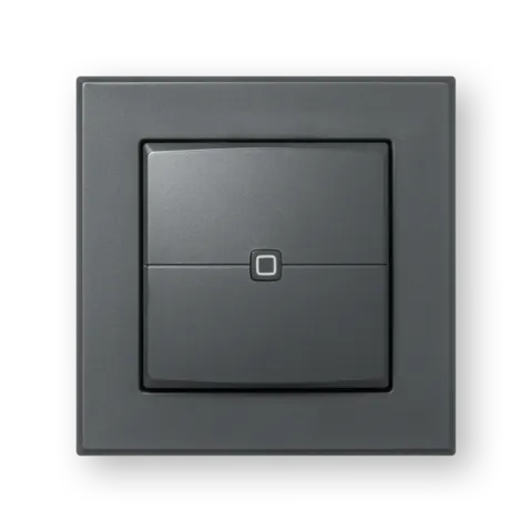 Wall-mounted remote control – 2 buttons, anthracite