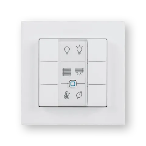 Wall-mounted remote control – 6 buttons