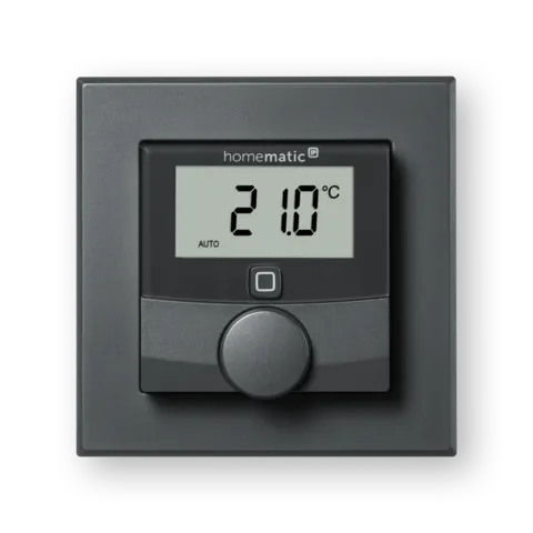 Wall Thermostat with Humidity Sensor, anthracite