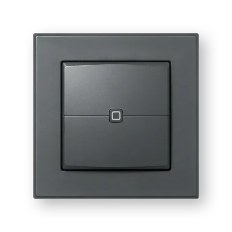Wired Wall-Mount Remote Control – 2 channels, anthracite